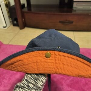 Stetson Navy and Orange Bucket Hat
